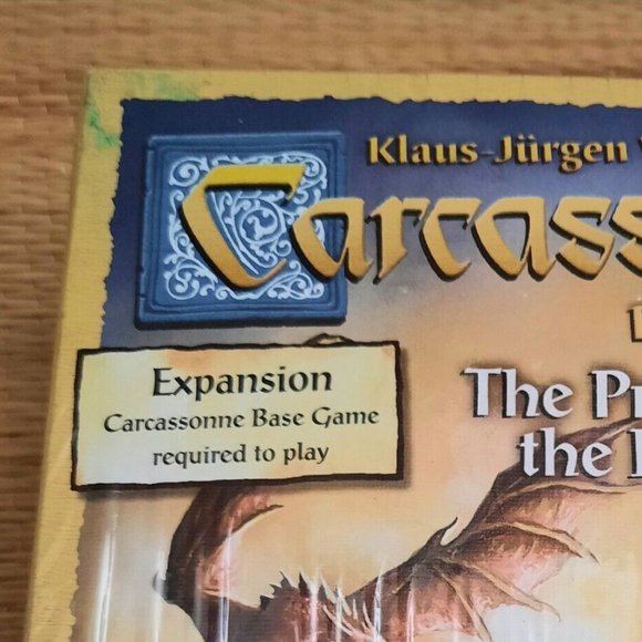 Carcassonne: Expansion 3-The Princess & The Dragon- NEW SEALED - Picture 6 of 6